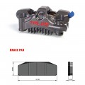 Talos X75 High-Performance Monoblock Motorcycle Brake Caliper Braking System Talos X75 High-Performance Monoblock Motorcycle Brake Caliper Braking System